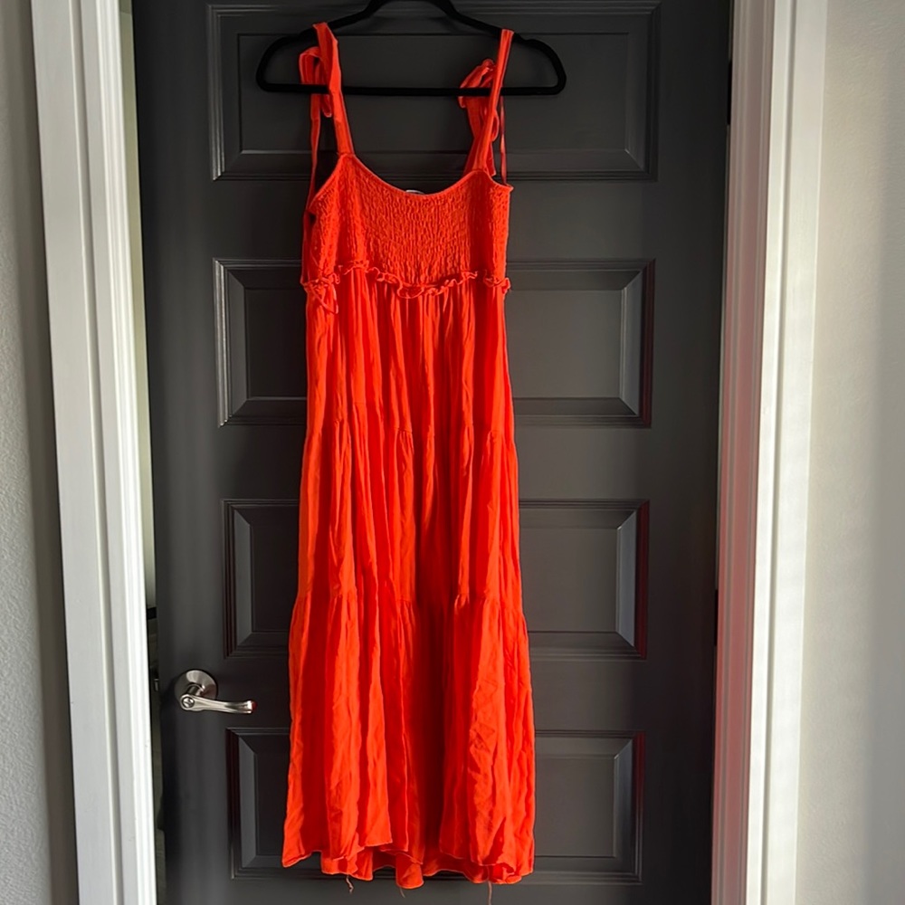 Zara Orange Dress